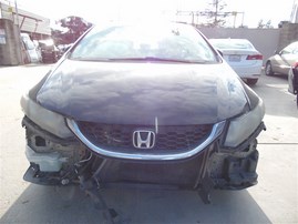 2014 Honda Civic Lx Black Sedan 1.8L AT #A24870